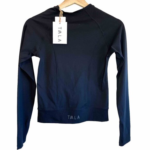 T/ALA SKINLUXE LONG SLEEVE CROP TOP workout top NWT - Picture 5 of 8